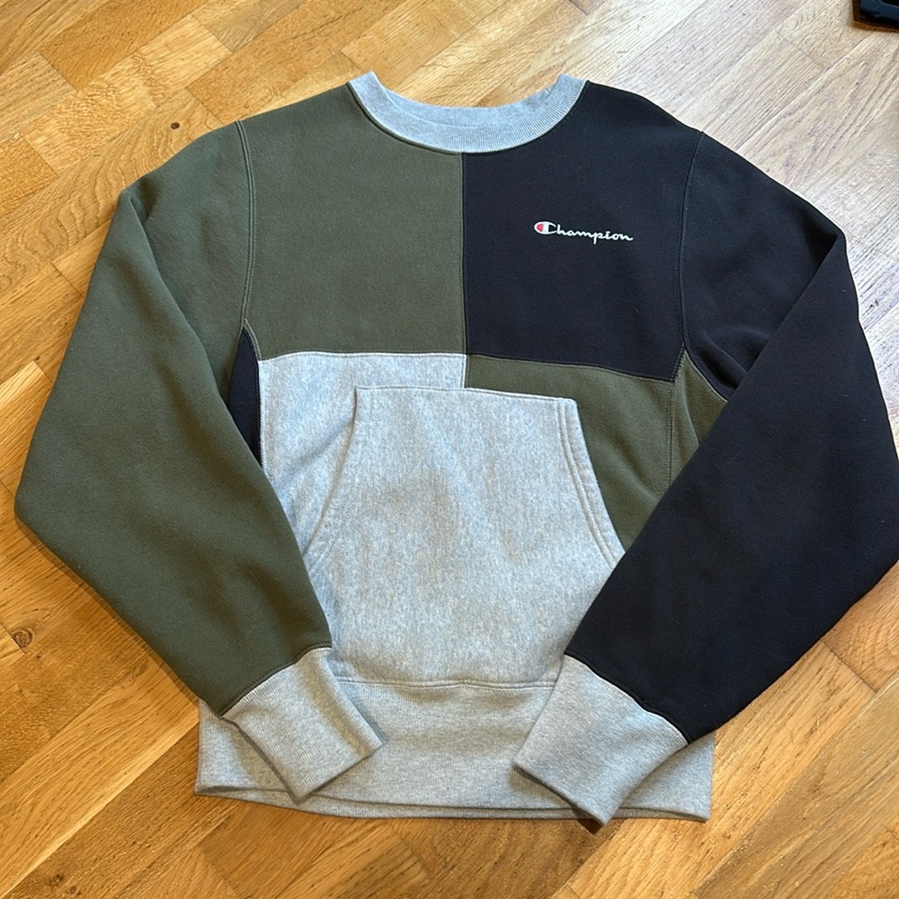 Champion Reverse Weave Block Crewneck